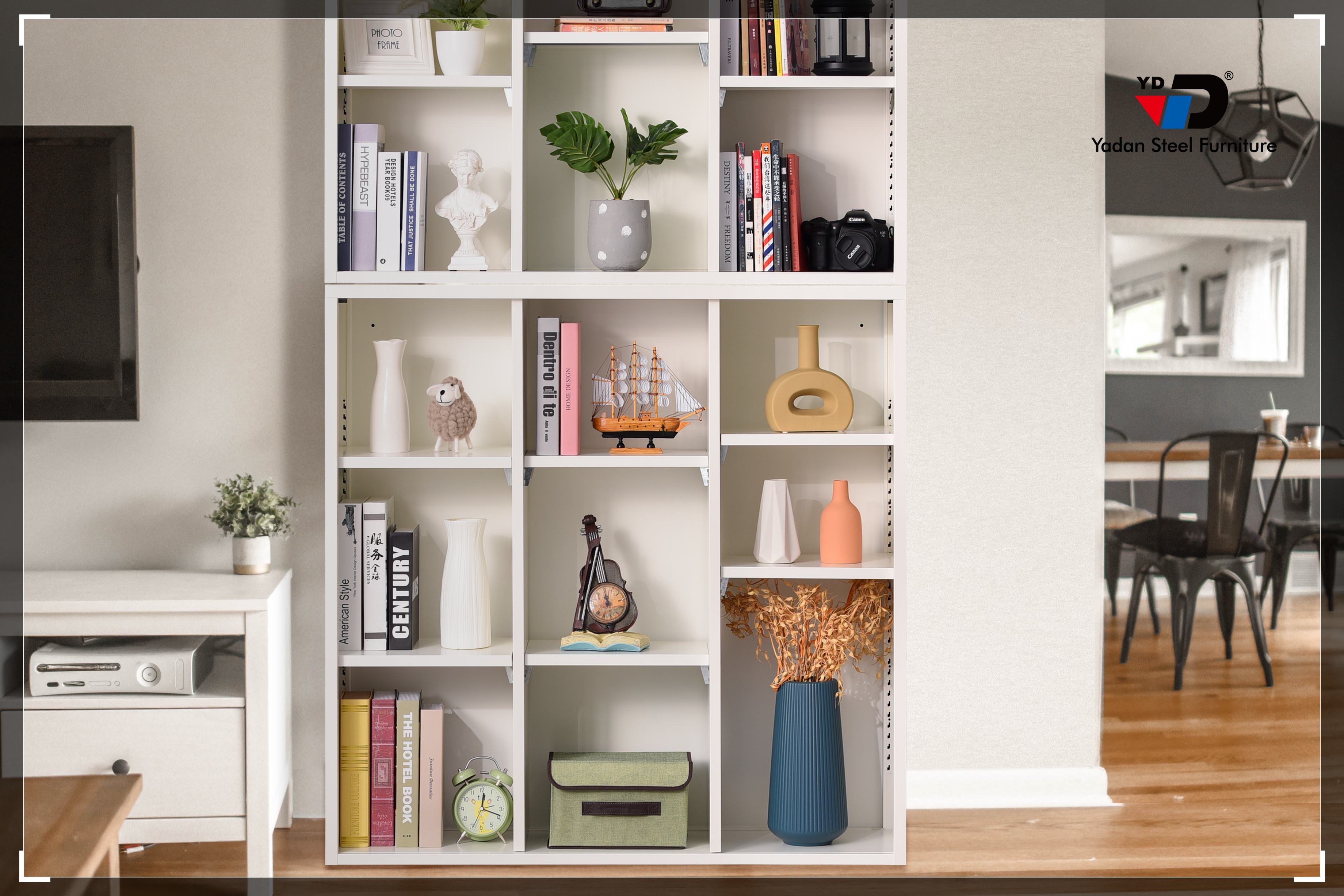 steel furniture has a wide range of good design, yadan steel furniture, steel bent, powder coating, punching, steel not worse than wood in style, interior design, furniture export,