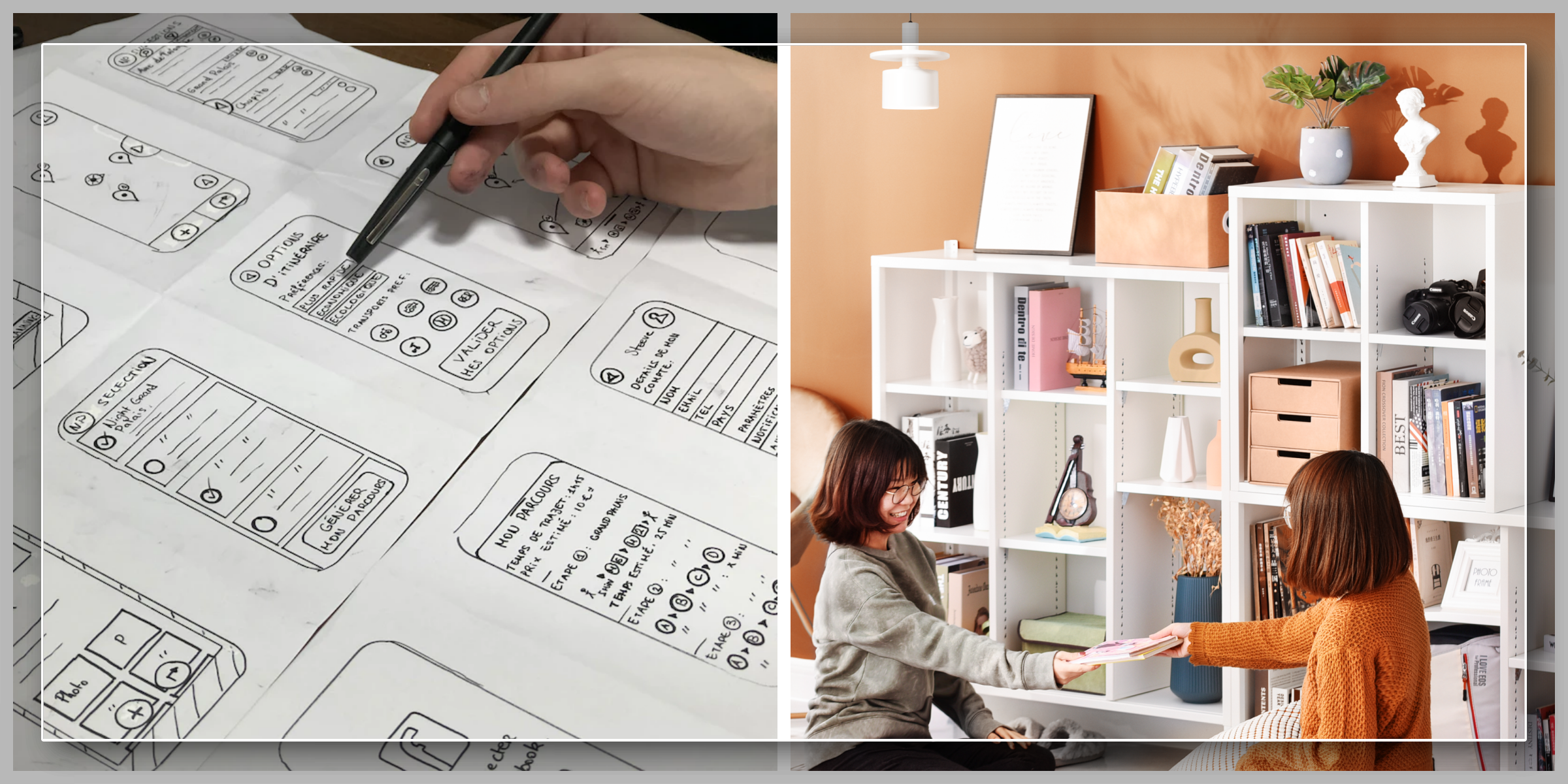 cubic grids storage cabinet modular design Yadan Steel Furniture