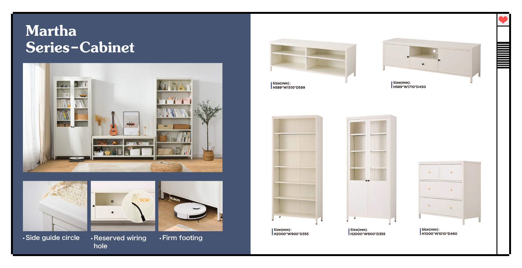 EDRIC home office series practical aesthetical work from home solution