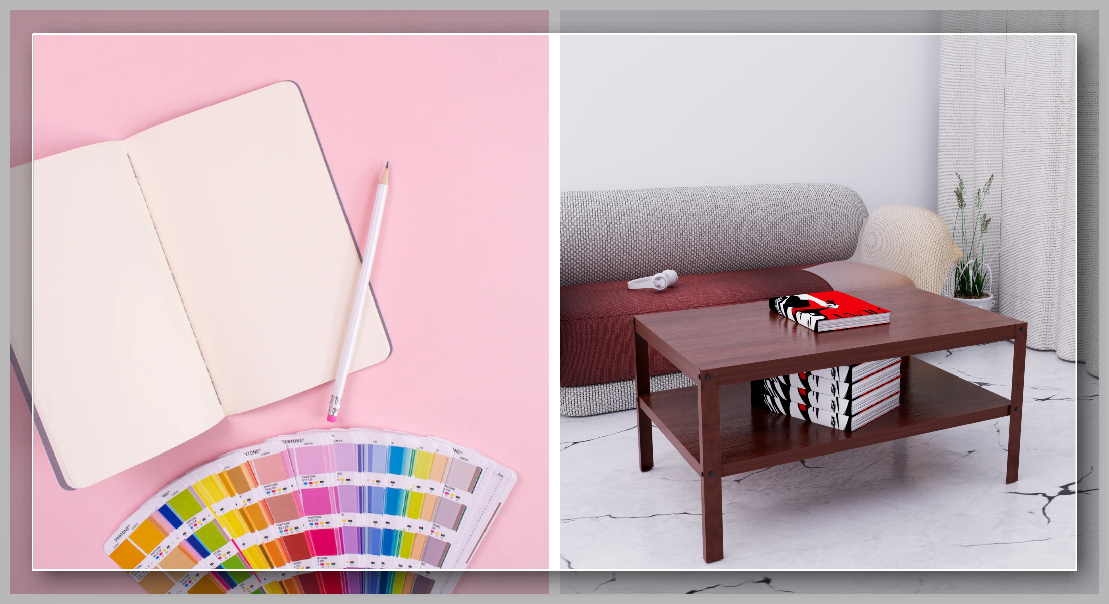 RAK shelf table nightstand storage table cabinet coffee table side table practical beautiful steel furniture