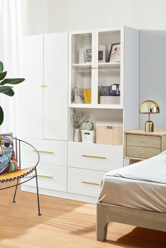 fourseasons steel combination wardrobe bedroom design home decor for clothing Yadan Steel Furniture