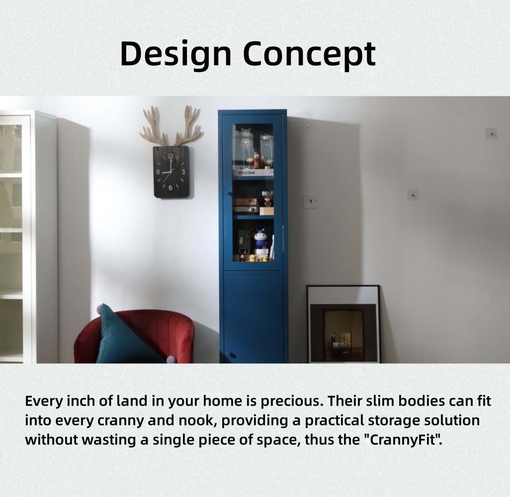 CrannyFit Cabinet Storage Furniture Yadan Steel Furniture