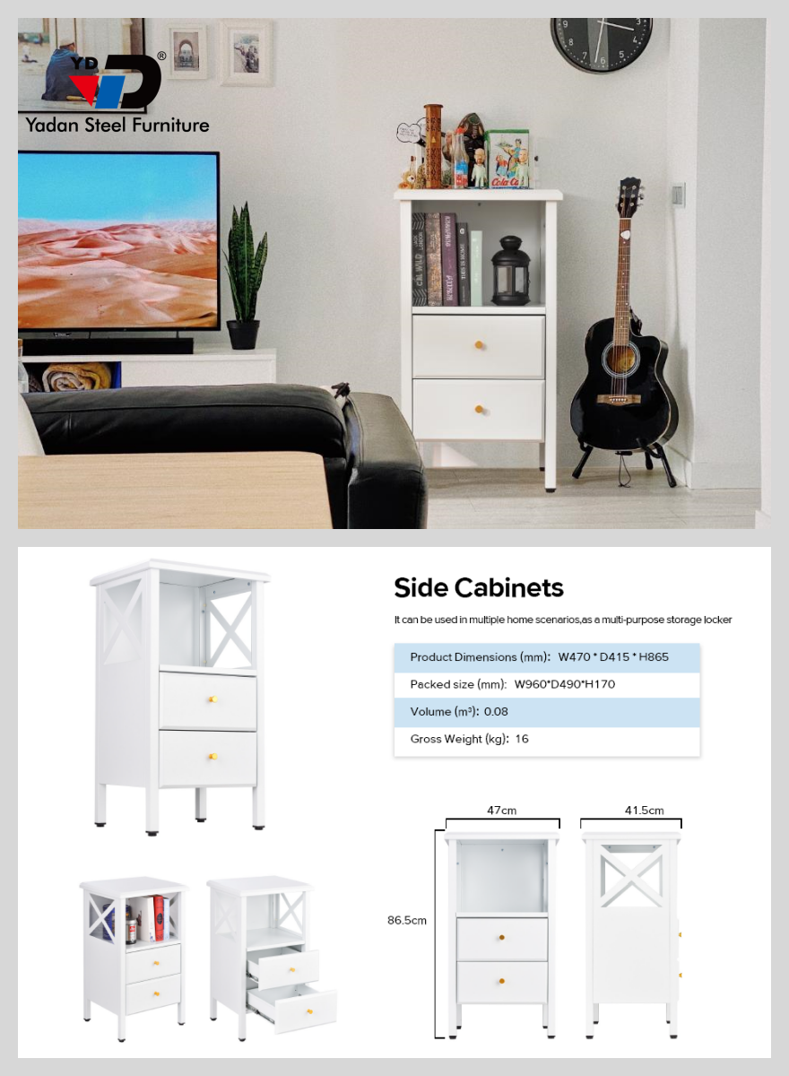 IES-X steel TV stands night stand cabinet furniture China sustainability environment