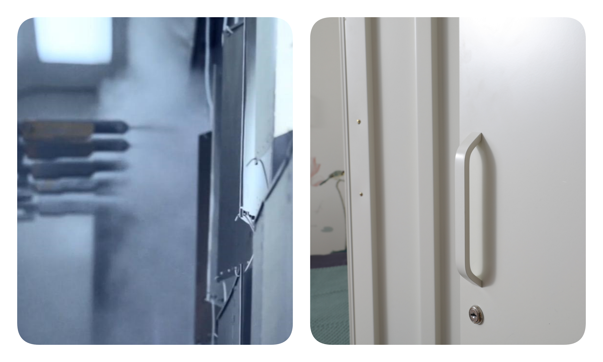 Powder coating comparing with traditional painting yadan steel furniture processing technique