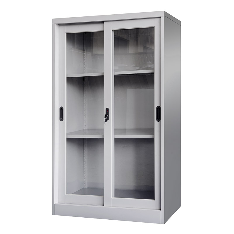 Glass sliding door cabinet 900*1400mm｜YD-B10