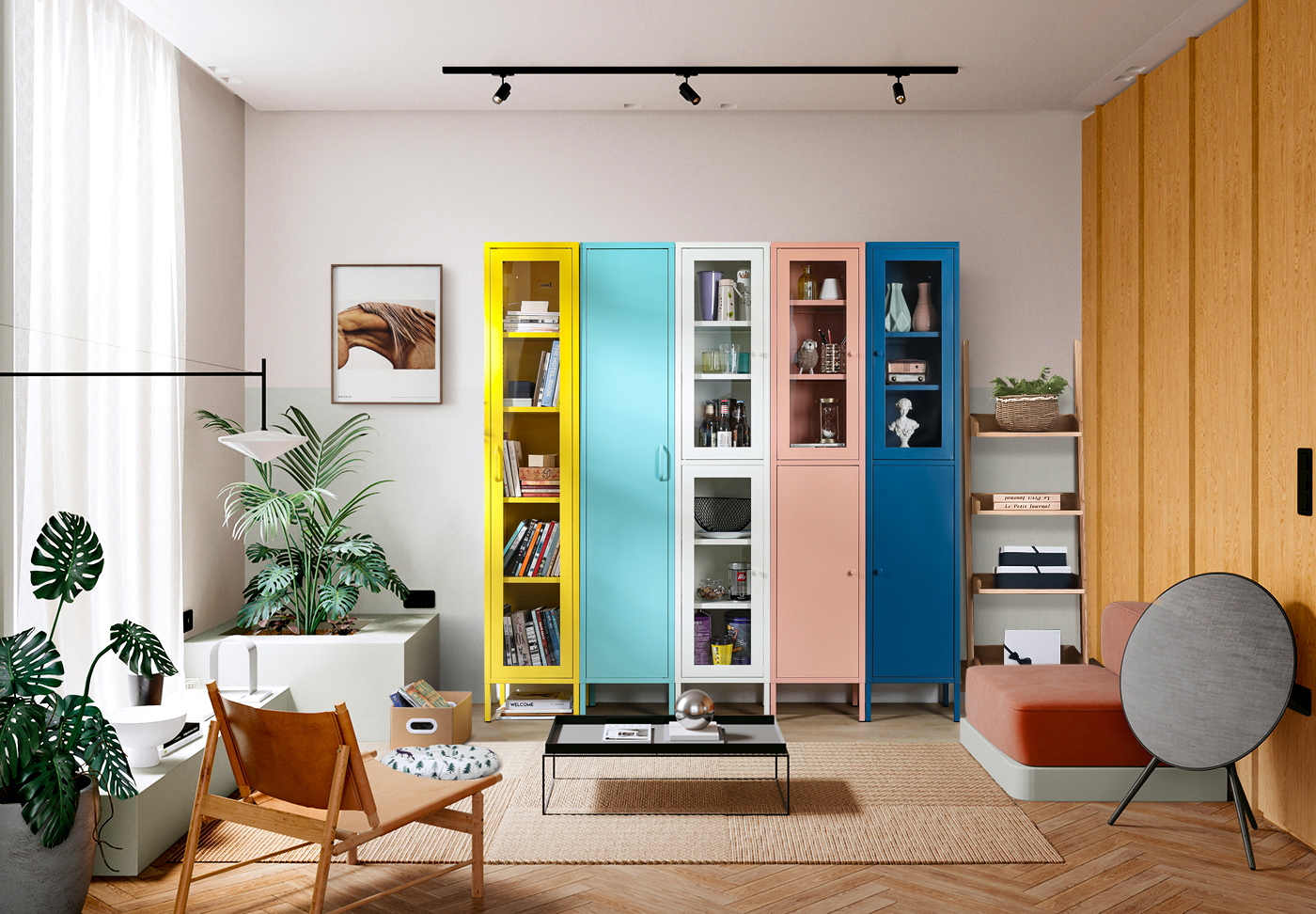 CrannyFit Cabinet Storage Furniture Yadan Steel Furniture